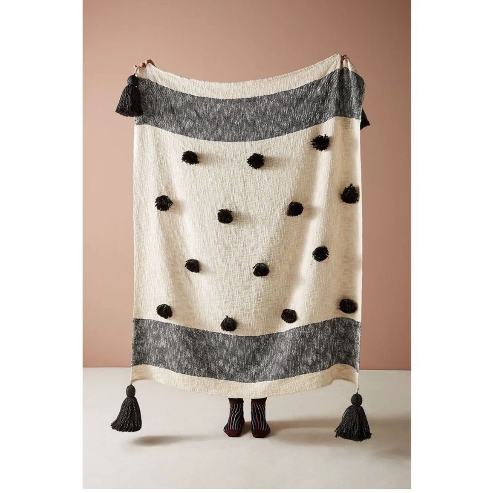 COPY - Anthropologie Shape Study Hazel Throw Blanket NEW